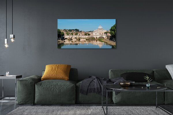 Tablouri canvas poduri River Roma