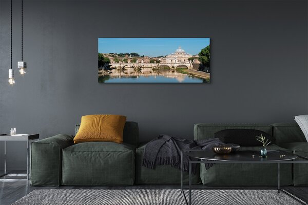 Tablouri canvas poduri River Roma