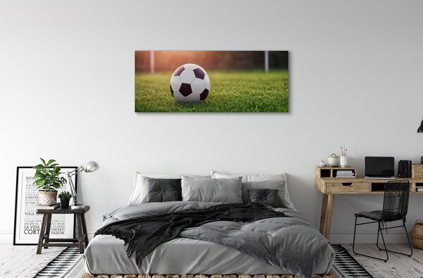 Tablouri canvas gateway-ul de fotbal cu gazon