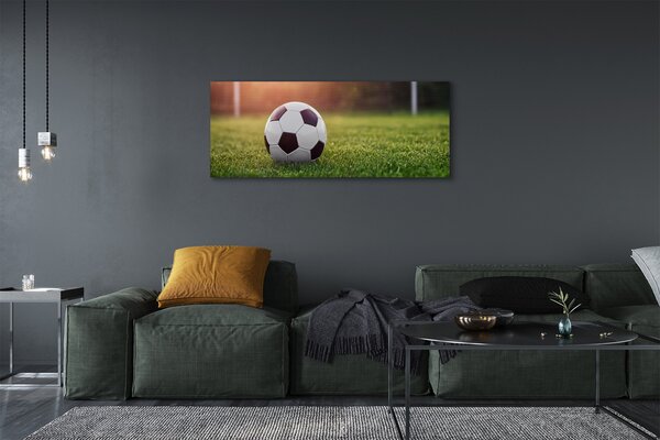 Tablouri canvas gateway-ul de fotbal cu gazon