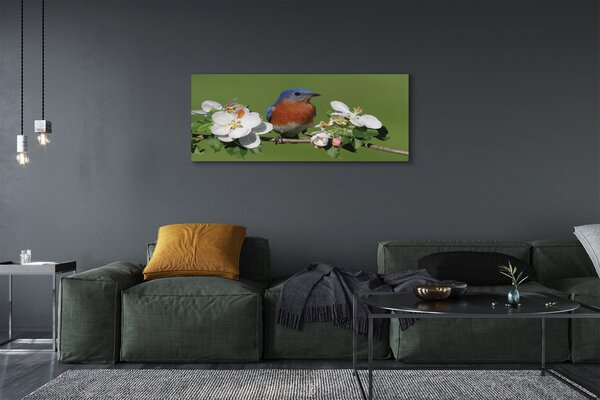 Tablouri canvas Flori papagal colorat