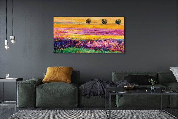 Tablouri canvas copaci cer