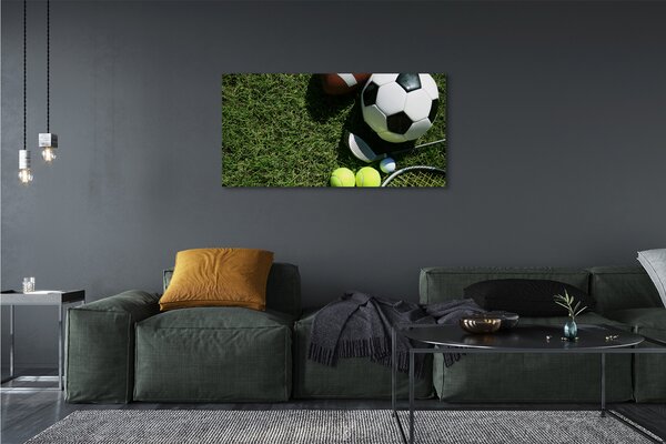 Tablouri canvas Paddle iarba mingii