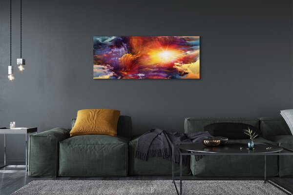 Tablouri canvas fractal modele abstracte