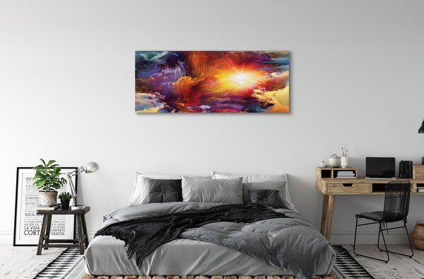 Tablouri canvas fractal modele abstracte
