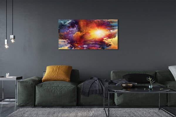 Tablouri canvas fractal modele abstracte