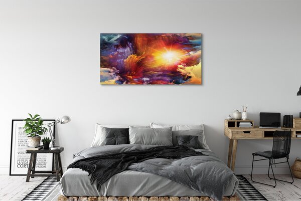 Tablouri canvas fractal modele abstracte