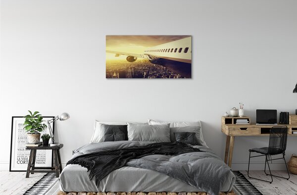 Tablouri canvas Avionul City West