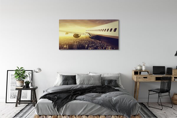Tablouri canvas Avionul City West