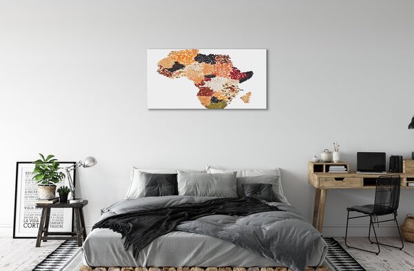 Tablouri canvas condimente harta