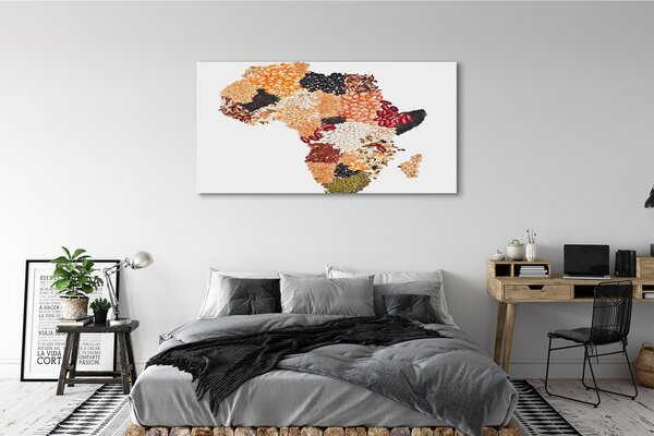 Tablouri canvas condimente harta