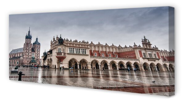 Tablouri canvas ploaie Cracovia Biserica stofe