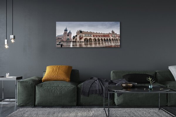 Tablouri canvas ploaie Cracovia Biserica stofe