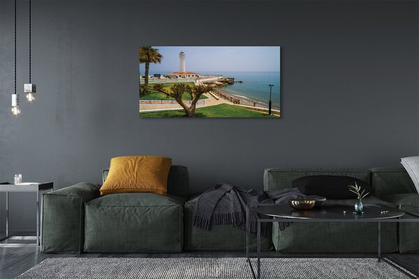 Tablouri canvas Spania Coast far