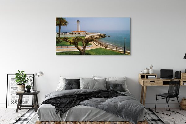 Tablouri canvas Spania Coast far