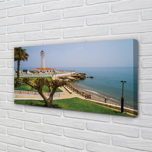 Tablouri canvas Spania Coast far