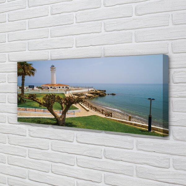 Tablouri canvas Spania Coast far