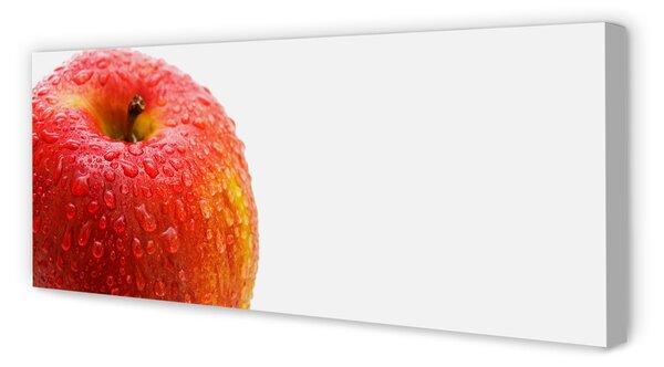 Tablouri canvas Picături de apă pe mere