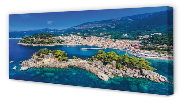 Tablouri canvas oraș mare Grecia Panorama