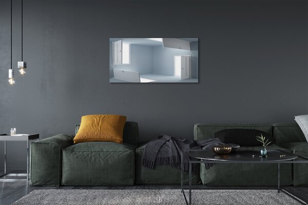 Tablouri canvas ușă 3d
