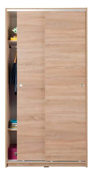 Dulap Haine Adore Slide Compact, 2 usi glisante, 94x182x52 cm