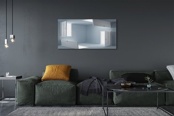 Tablouri canvas ușă 3d
