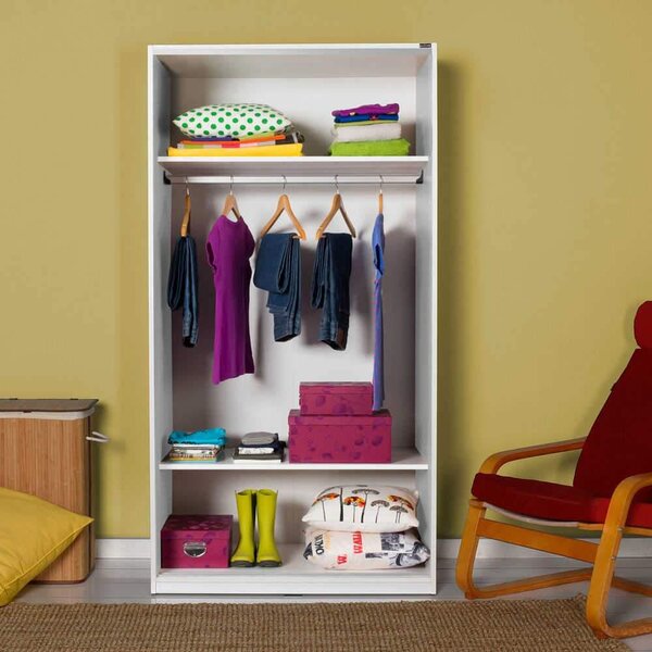 Dulap Haine Adore Slide Compact, 2 usi glisante, 94x182x52 cm
