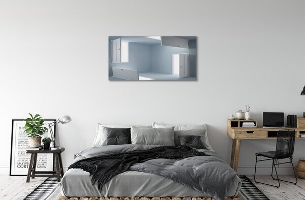 Tablouri canvas ușă 3d