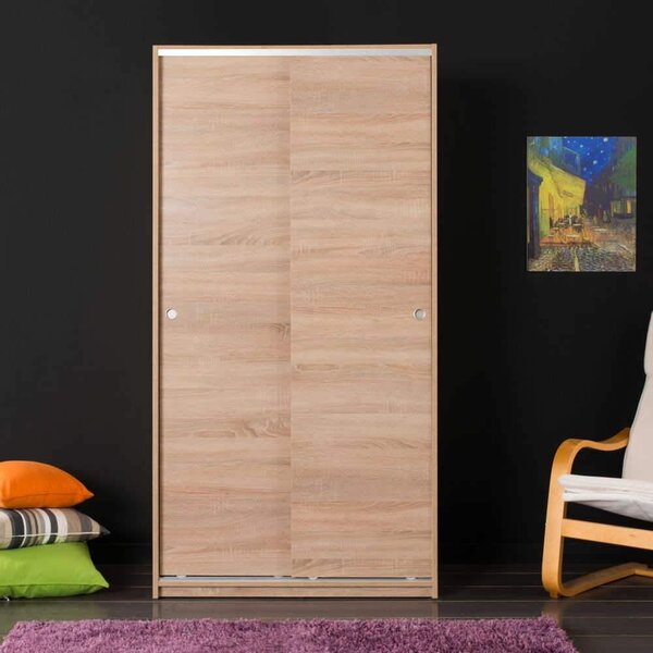 Dulap Haine Adore Slide Compact, 2 usi glisante, 94x182x52 cm