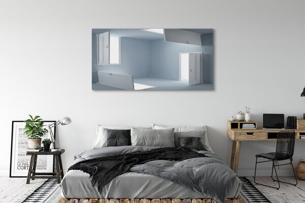Tablouri canvas ușă 3d