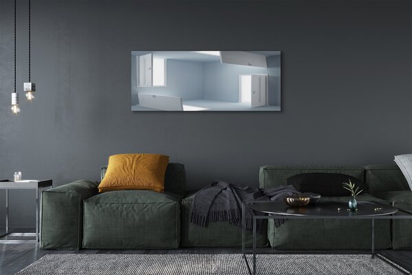 Tablouri canvas ușă 3d