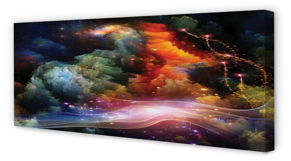 Tablouri canvas fractal modele abstracte