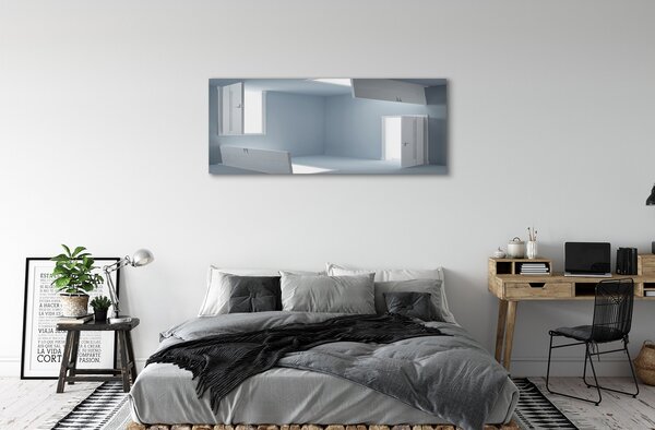 Tablouri canvas ușă 3d