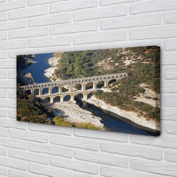 Tablouri canvas râu Roma apeductelor
