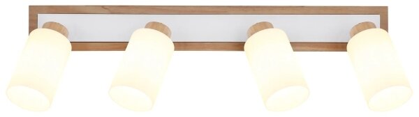 Globo 15977-4 - Corp de iluminat tip spot ROWENA 4xE27/60W/230V bej/alb