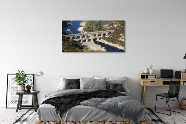 Tablouri canvas râu Roma apeductelor