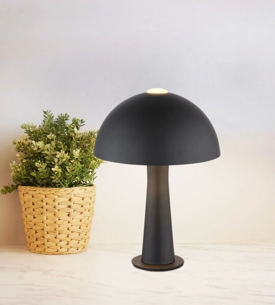 Globo 50670108 - Lampă de masă JULIA 1xE14/25W/230V neagră
