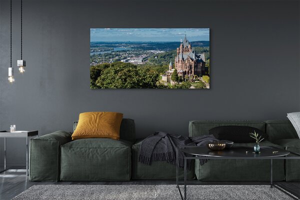 Tablouri canvas Germania Panorama a castelului orașului