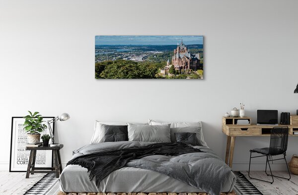 Tablouri canvas Germania Panorama a castelului orașului