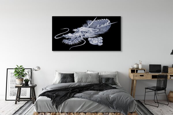 Tablouri canvas dragon cap japonez