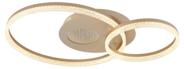 Globo 48480-30 - Plafonieră LED SANFORD LED/30W/230V 3000K 70x50 cm bej