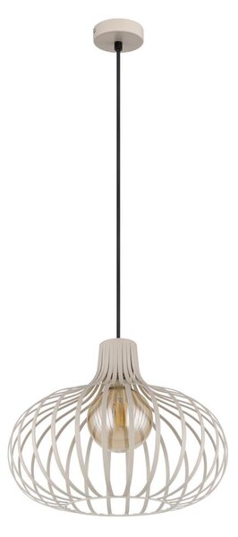 Globo 33370119 - Lampă suspendată pe cablu MATEO 1xE27/40W/230V bej