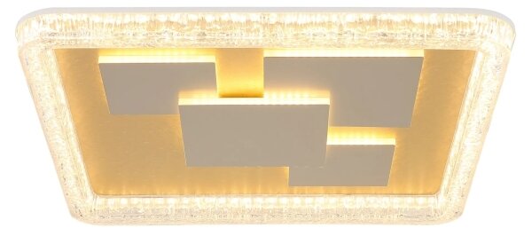 Globo 48476-40 - Plafonieră LED LORAINE LED/40W/230V 48,8x48,8 cm aurie