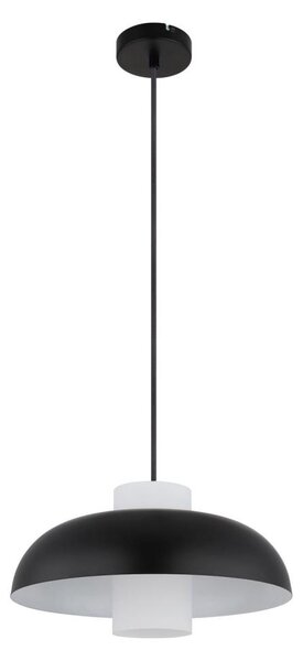 Globo 15755S - Lustră suspendată pe cablu LOWE 1xE27/60W/230V negru