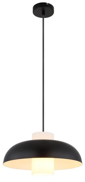 Globo 15755S - Lustră suspendată pe cablu LOWE 1xE27/60W/230V negru
