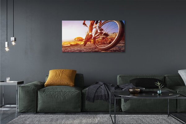 Tablouri canvas Rutier biciclete de munte vest