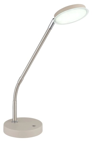 Globo 58504TSA - Lampă de masă cu dimmer tactil SILVIO LED/6,5W/230V bej