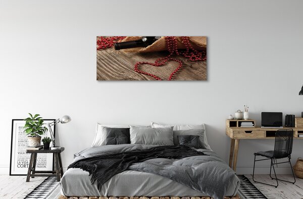 Tablouri canvas corali inima de vin