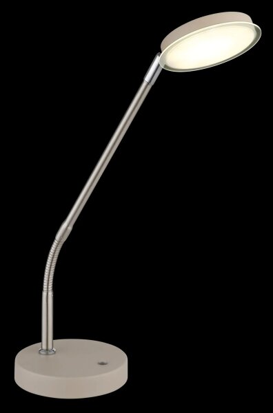 Globo 58504TSA - Lampă de masă cu dimmer tactil SILVIO LED/6,5W/230V bej