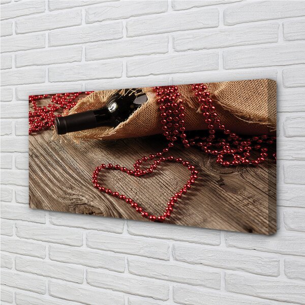 Tablouri canvas corali inima de vin